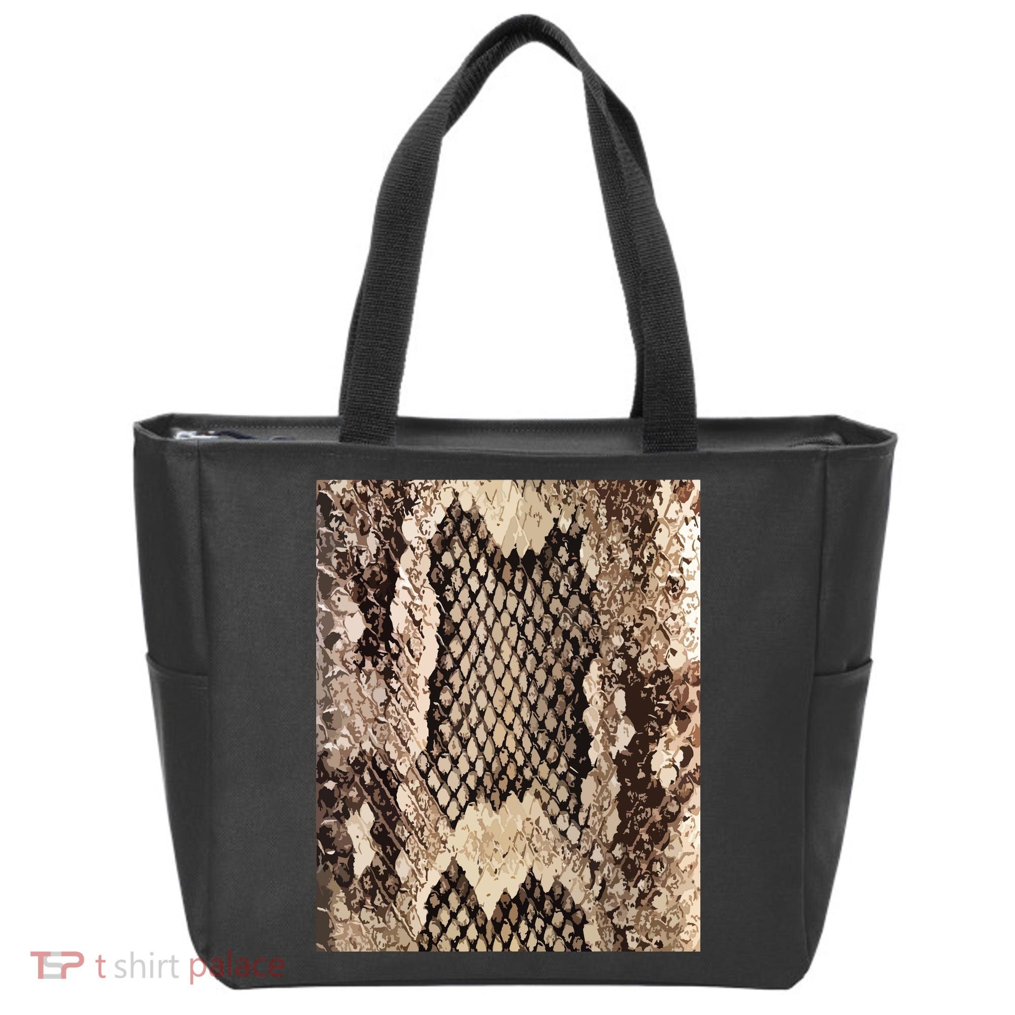 Snakeskin Print Snake Reptile Animal Rattlesnake Tote Bag