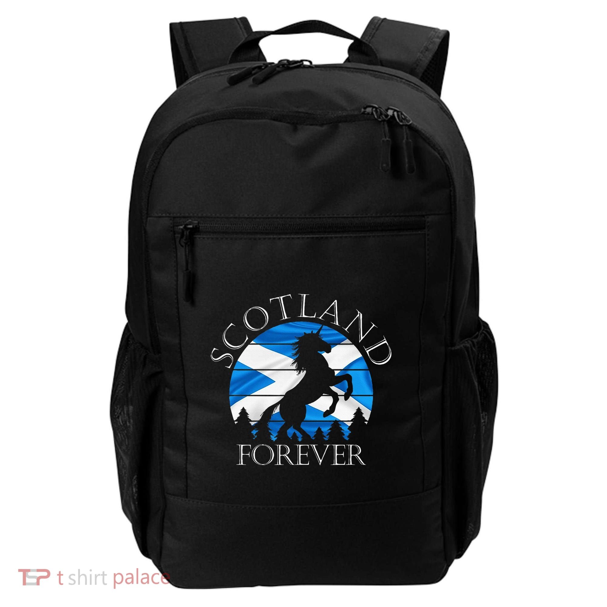 Scottish Pride Scotland Unicorn Scotland Flag Saltire Backpack