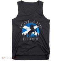 Scottish Pride Scotland Unicorn Scotland Flag Saltire Tank Top thumb 0
