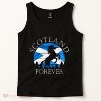 Scottish Pride Scotland Unicorn Scotland Flag Saltire Tank Top thumb 2
