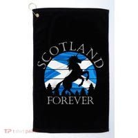 Scottish Pride Scotland Unicorn Scotland Flag Saltire Golf Towel thumb 0