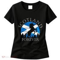 Scottish Pride Scotland Unicorn Scotland Flag Saltire Women's T-Shirt thumb 0