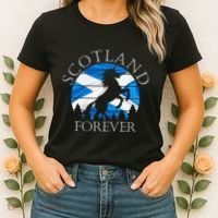 Scottish Pride Scotland Unicorn Scotland Flag Saltire Women's T-Shirt thumb 2