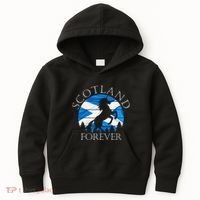 Scottish Pride Scotland Unicorn Scotland Flag Saltire Kids Hoodie thumb 0