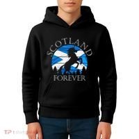 Scottish Pride Scotland Unicorn Scotland Flag Saltire Kids Hoodie thumb 4