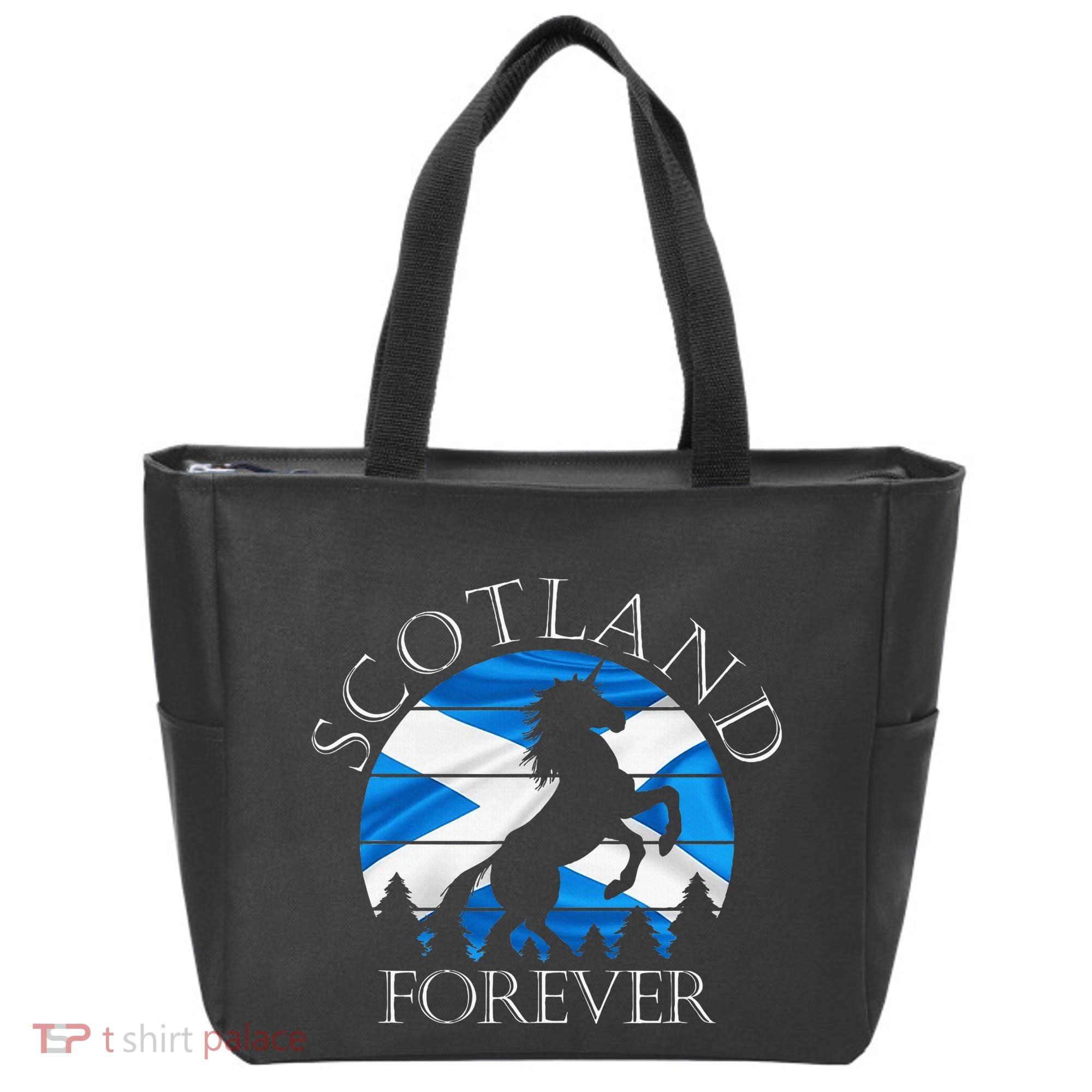 Scottish Pride Scotland Unicorn Scotland Flag Saltire Tote Bag