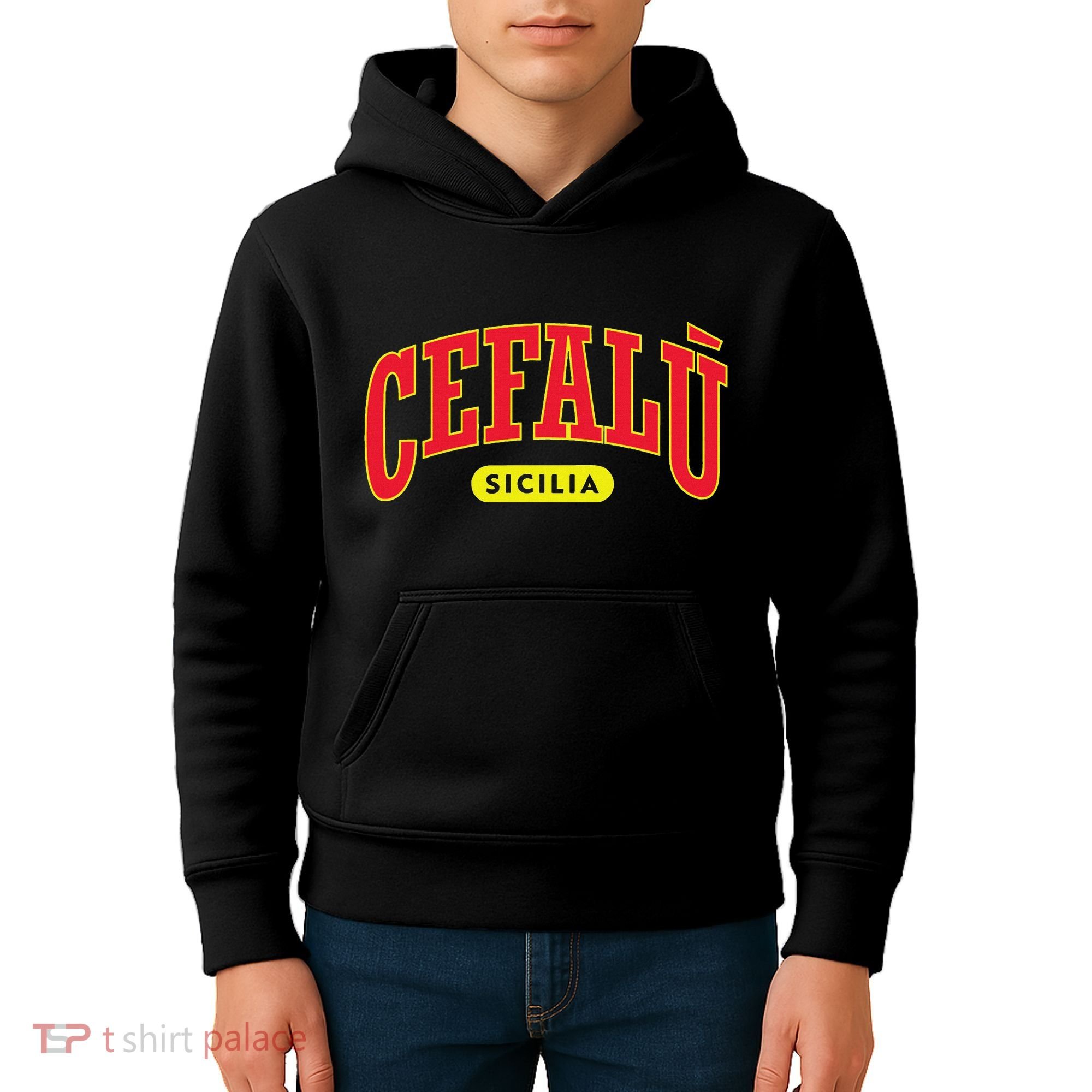 Sicilian Pride Style Cefalu Kids Hoodie