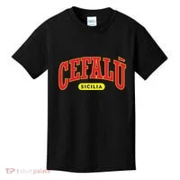 Sicilian Pride Style Cefalu Kids T-Shirt thumb 0