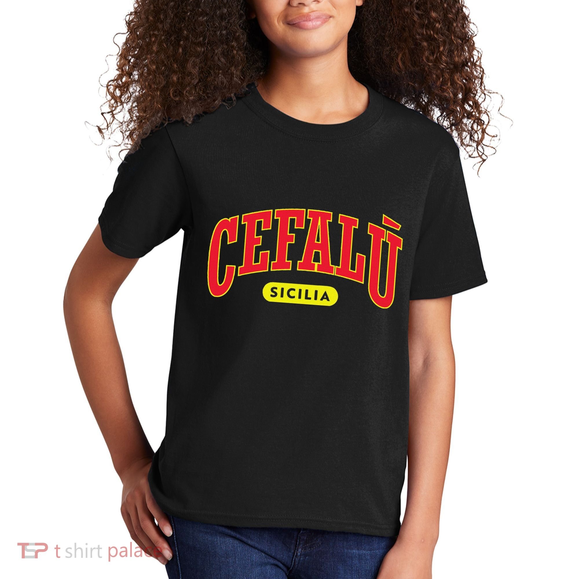 Sicilian Pride Style Cefalu Kids T-Shirt