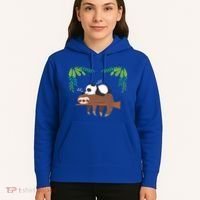 Sleeping Panda Sloth Gift Hoodie thumb 5