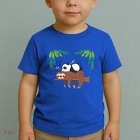 Sleeping Panda Sloth Gift Toddler T-Shirt thumb 2
