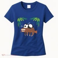 Sleeping Panda Sloth Gift Women's T-Shirt thumb 0