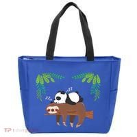 Sleeping Panda Sloth Gift Tote Bag thumb 0