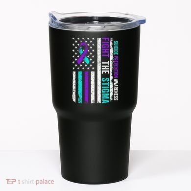 Suicide Prevention Support Fight Stigma Suicide Awareness Tumbler