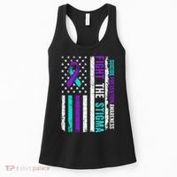 Suicide Prevention Support Fight Stigma Suicide Awareness Women's Tank Top thumb 0