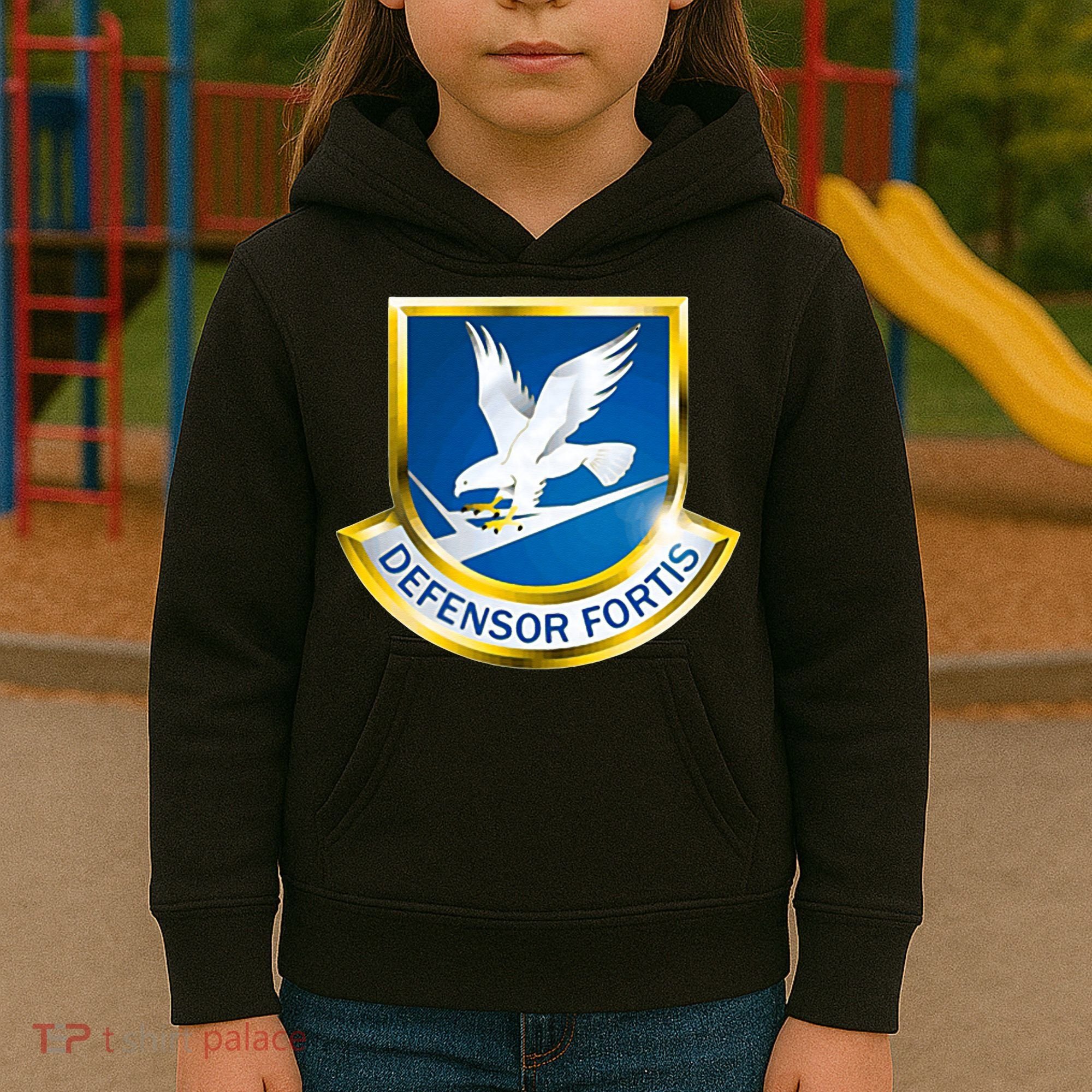Security Police Security Forces Kids Hoodie