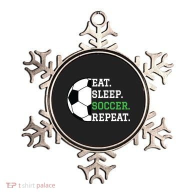 Soccer Player Soccer Lover Eat Sleep Soccer Repeat Ornament