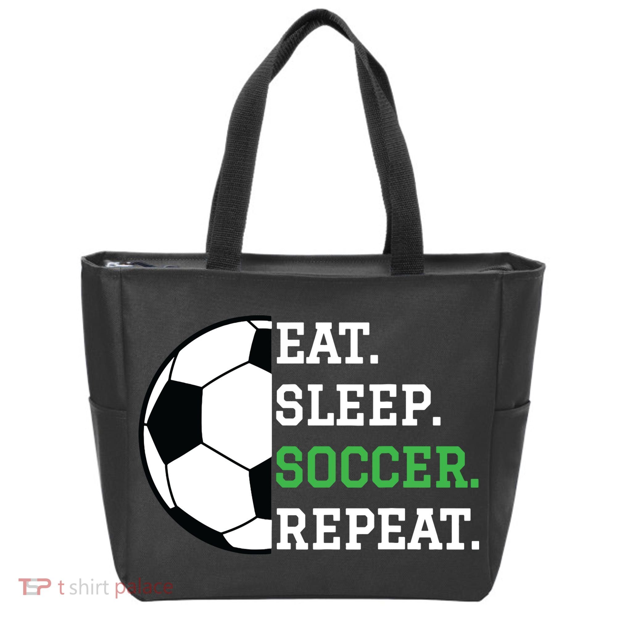 Soccer Player Soccer Lover Eat Sleep Soccer Repeat Tote Bag