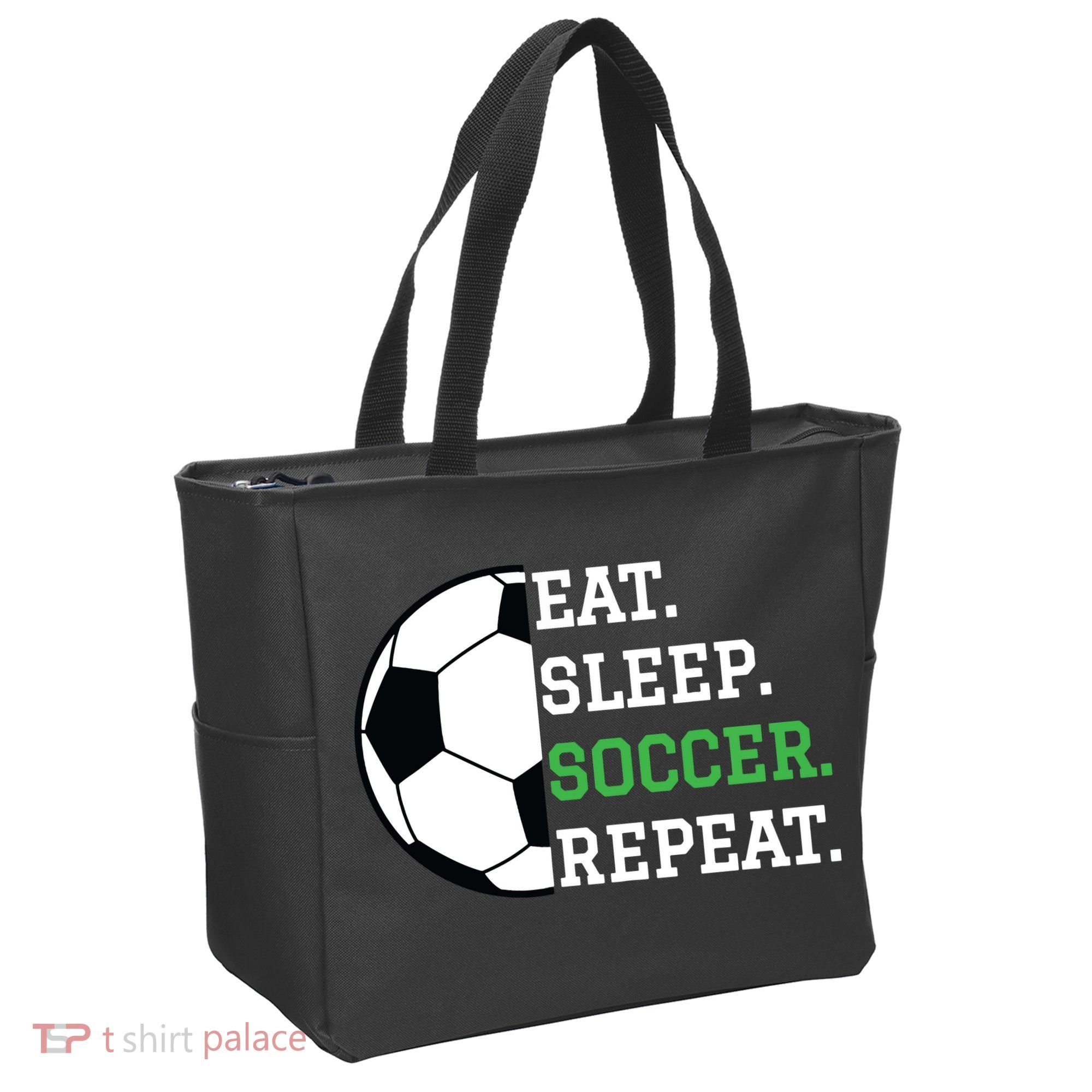 Soccer Player Soccer Lover Eat Sleep Soccer Repeat Tote Bag