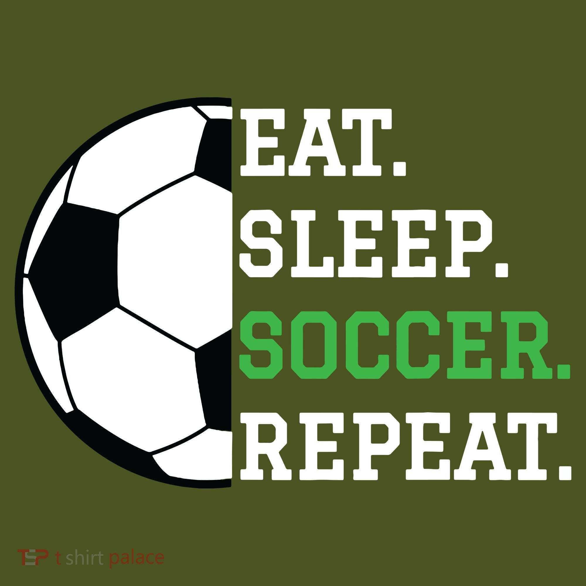 Soccer Player Soccer Lover Eat Sleep Soccer Repeat The Baniff Cuffed Pom Beanie