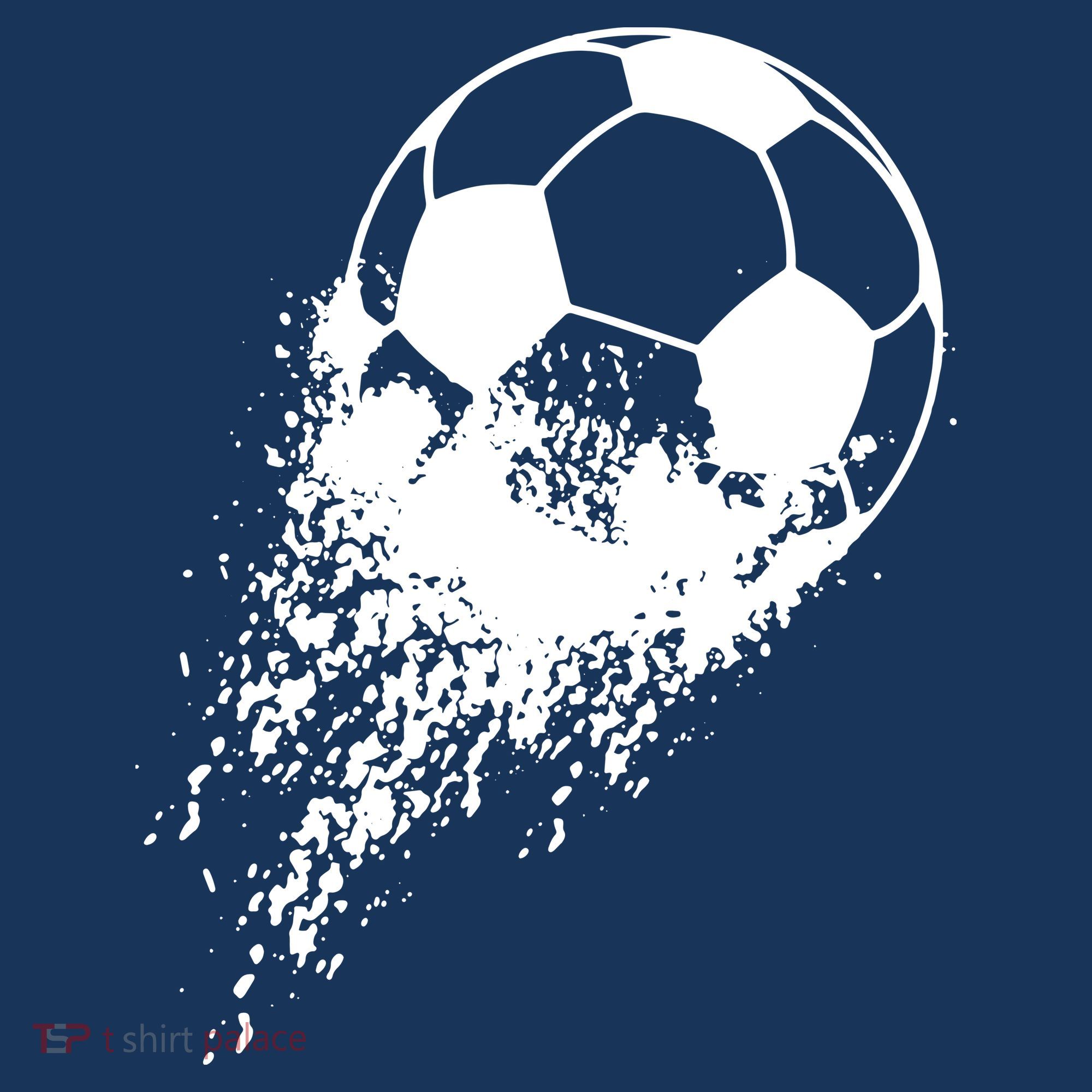 Soccer Player Sports Vintage Men Boy Soccer Ball T-Shirt