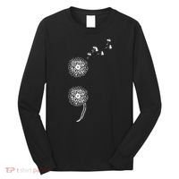 Semicolon Project Suicide Prevention Blowball dandelion Long Sleeve Shirt thumb 0