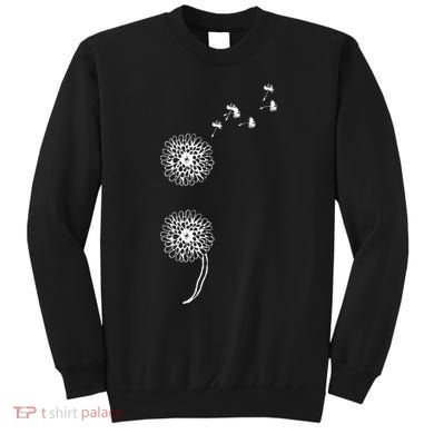 Semicolon Project Suicide Prevention Blowball dandelion Sweatshirt