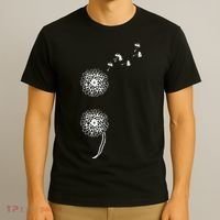 Semicolon Project Suicide Prevention Blowball dandelion T-Shirt thumb 3