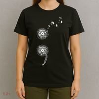 Semicolon Project Suicide Prevention Blowball dandelion T-Shirt thumb 4