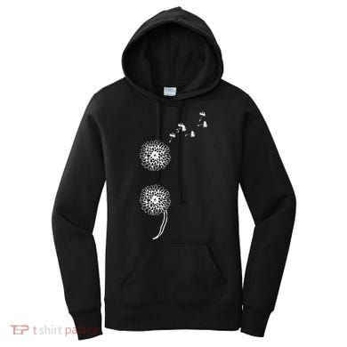 Semicolon Project Suicide Prevention Blowball dandelion Women's Hoodie