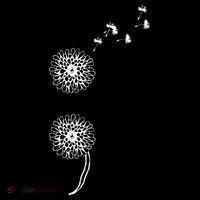 Semicolon Project Suicide Prevention Blowball dandelion Women's Hoodie thumb 2