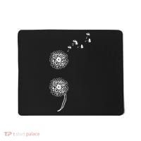 Semicolon Project Suicide Prevention Blowball dandelion Mousepad thumb 0