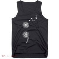 Semicolon Project Suicide Prevention Blowball dandelion Tank Top thumb 0