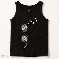 Semicolon Project Suicide Prevention Blowball dandelion Tank Top thumb 2
