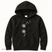 Semicolon Project Suicide Prevention Blowball dandelion Kids Hoodie thumb 0
