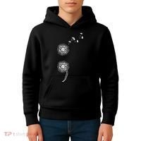 Semicolon Project Suicide Prevention Blowball dandelion Kids Hoodie thumb 4
