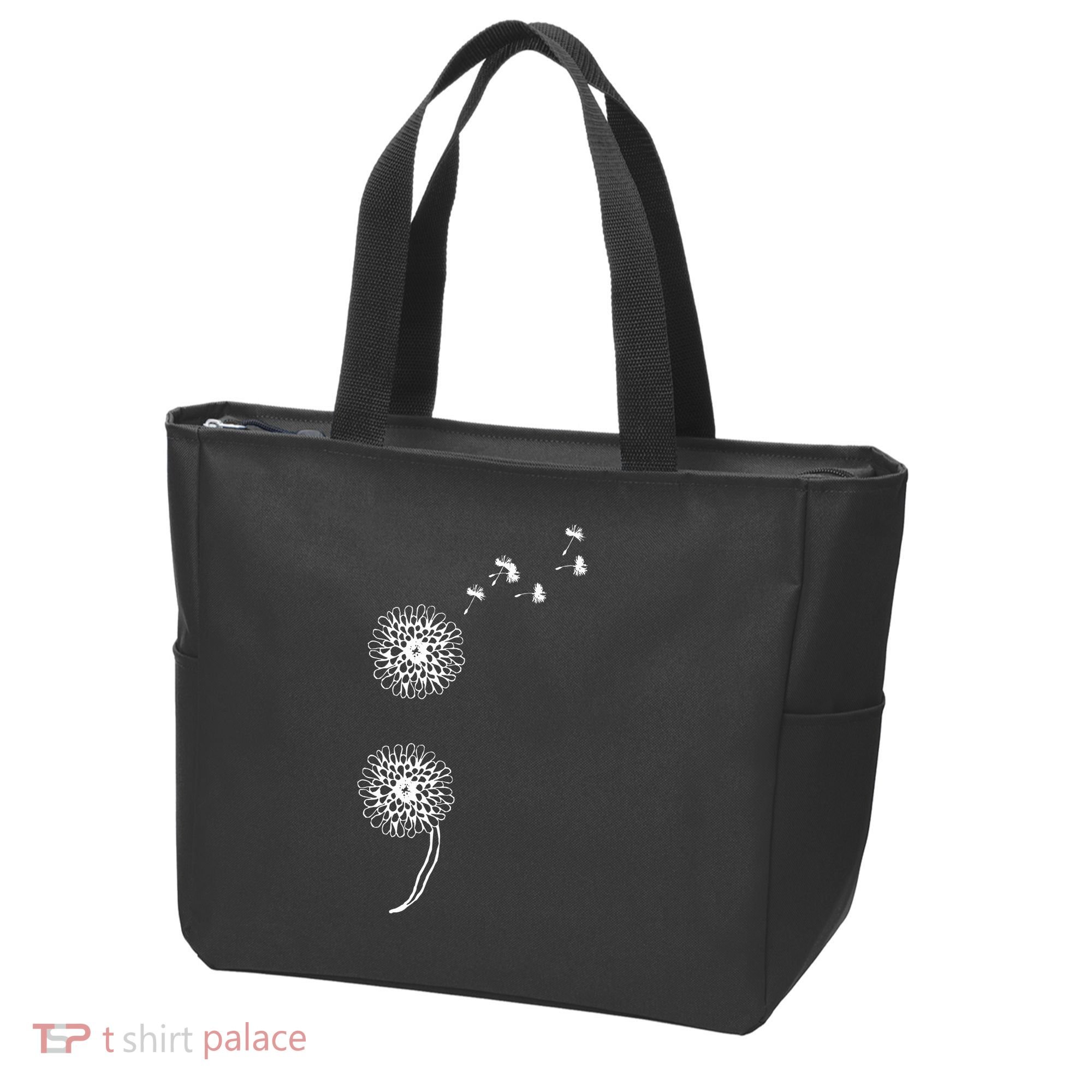Semicolon Project Suicide Prevention Blowball dandelion Tote Bag
