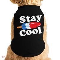 Summer Popsicle Stay Cool Funny Bomb Retro 80s Pop Gift Doggie Tank thumb 0