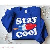 Summer Popsicle Stay Cool Funny Bomb Retro 80s Pop Gift Sweatshirt thumb 2