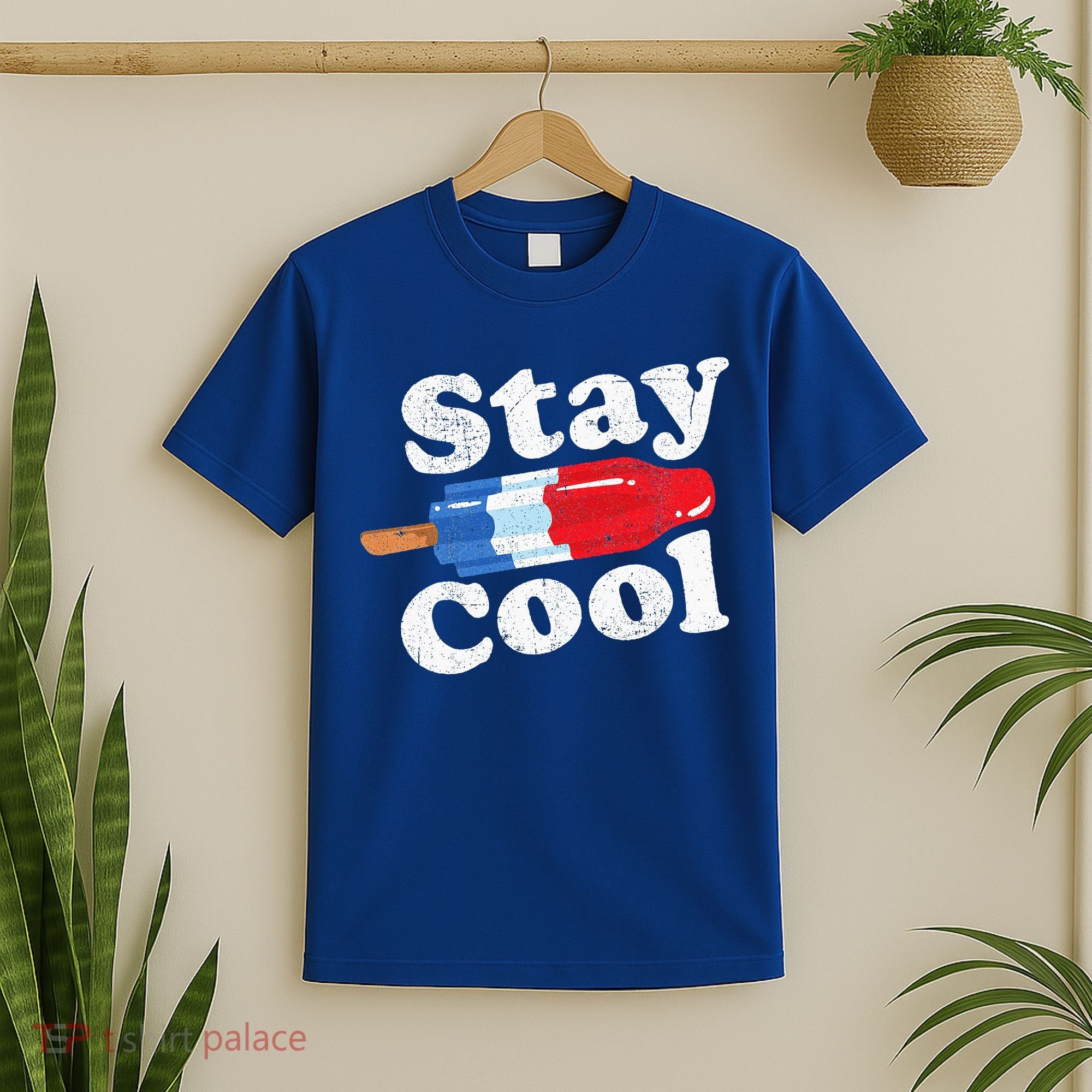 Summer Popsicle Stay Cool Funny Bomb Retro 80s Pop Gift T-Shirt