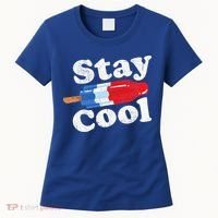 Summer Popsicle Stay Cool Funny Bomb Retro 80s Pop Gift Women's T-Shirt thumb 0