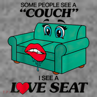 Some People See A Couch I See A Love Seat Toddler Hoodie thumb 2