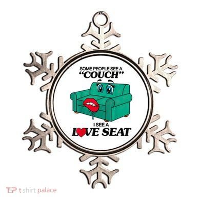 Some People See A Couch I See A Love Seat Ornament