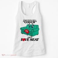Some People See A Couch I See A Love Seat Women's Tank Top thumb 0