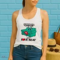 Some People See A Couch I See A Love Seat Women's Tank Top thumb 2