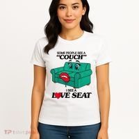 Some People See A Couch I See A Love Seat Women's T-Shirt thumb 4