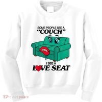 Some People See A Couch I See A Love Seat Kids Sweatshirt thumb 0