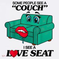 Some People See A Couch I See A Love Seat Kids Sweatshirt thumb 2