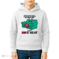 Some People See A Couch I See A Love Seat Kids Hoodie thumb 4