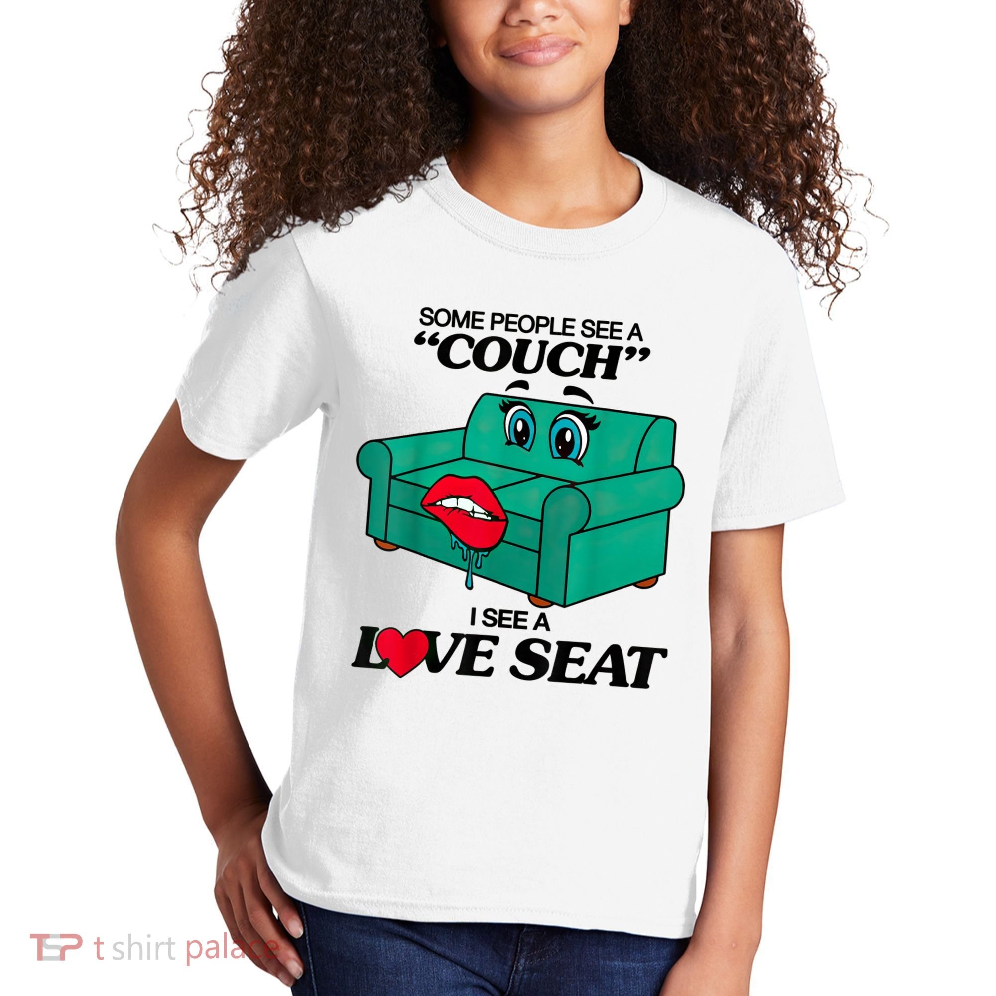 Some People See A Couch I See A Love Seat Kids T-Shirt
